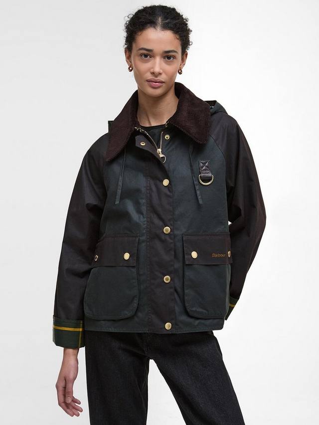 

Reighton куртка из хлопка с восковым покрытием и контрастными деталями Barbour