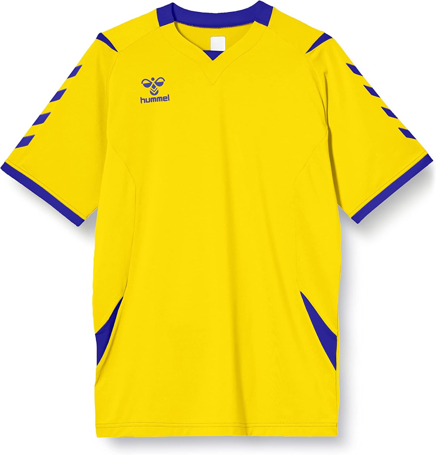 

Мужская игровая футболка с коротким рукавом Hummel, синий/желтый
