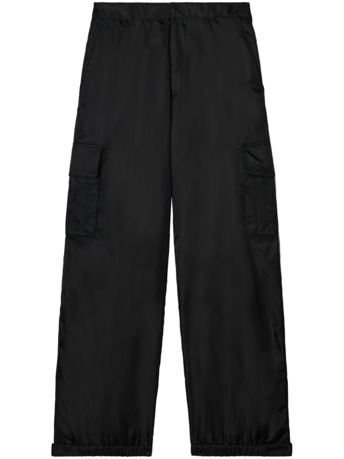 

Off-White брюки карго средней посадки, черный