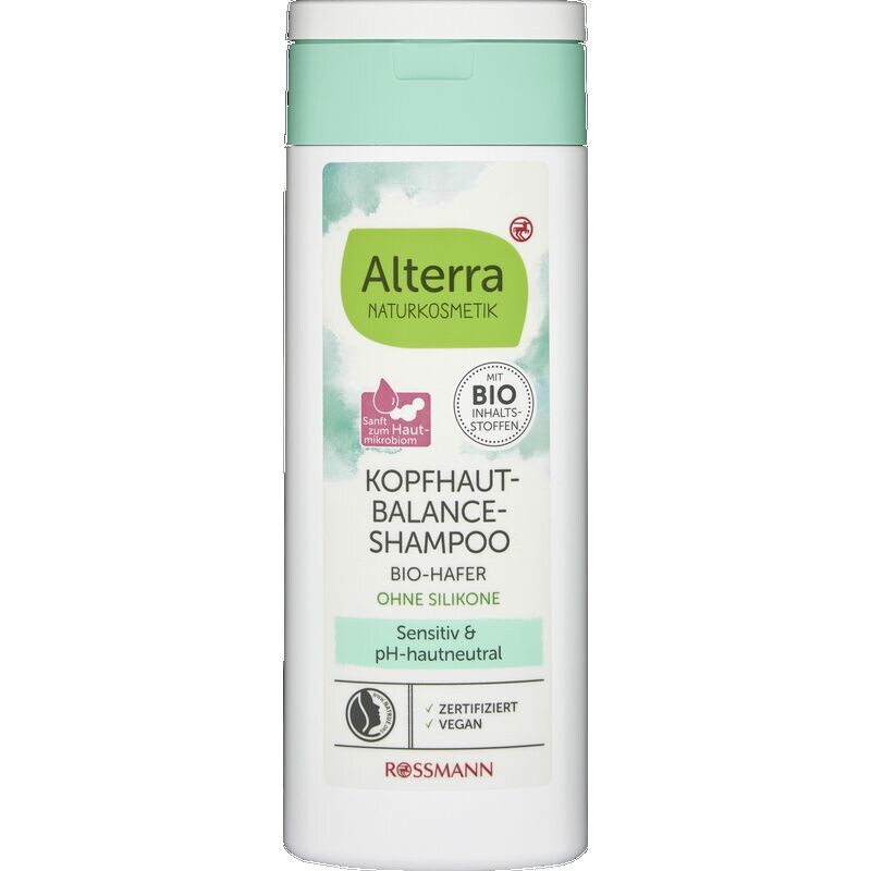 

Шампунь Scalp Balance с органическим овсом Alterra NATURKOSMETIK, 200 ml