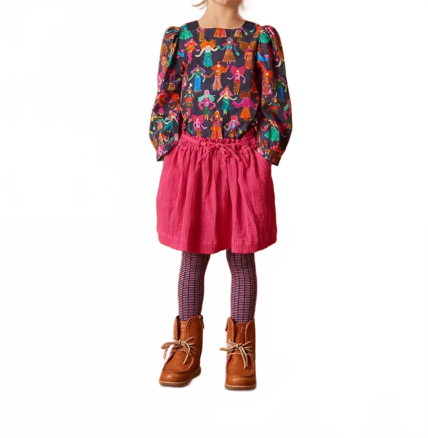 

Детская юбка-вафля в цвете Very Berry Oilily, Very Berry