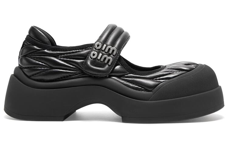 MIO Туфли Мэри Джейн на платформе женские абрикос, цвет Apricot — фото 4