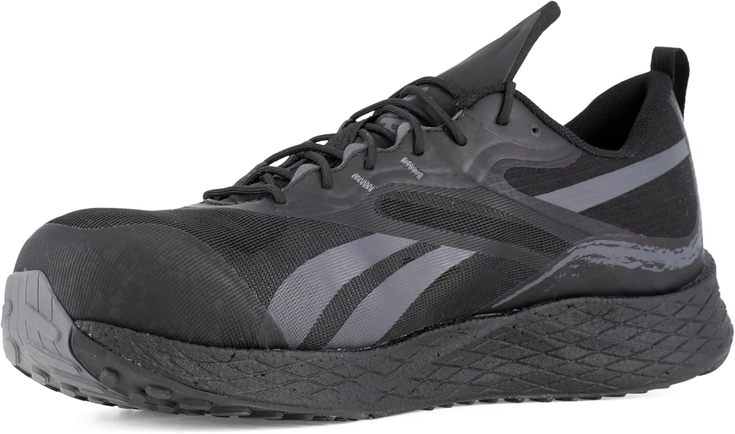 Рабочие ботинки Reebok Floatride Energy 3 Adventure Work Black с композитными носками для мужчин, черный