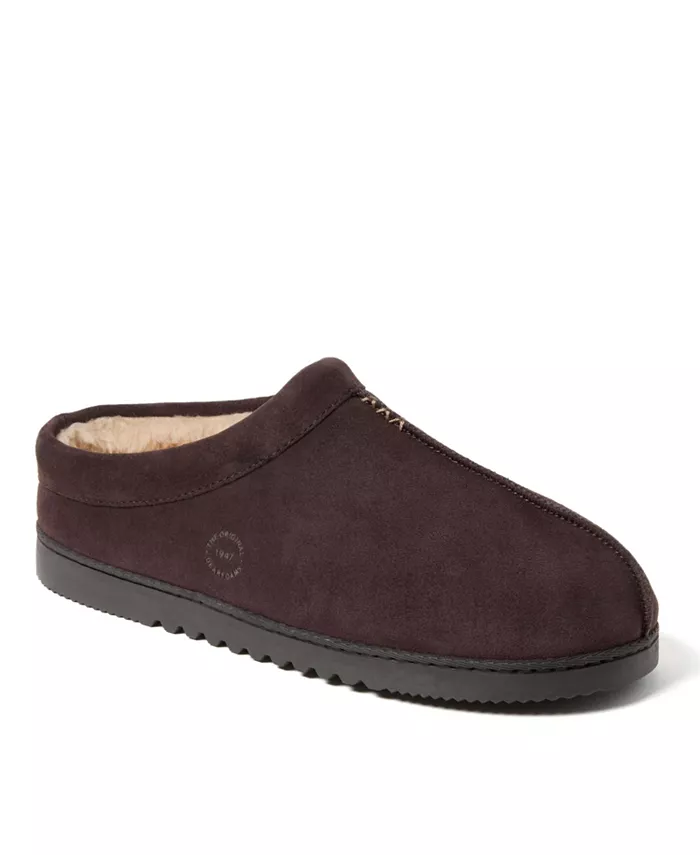 

Мужские тапочки Dean из натуральной замши Clog House Shoe Dearfoams, коричневый