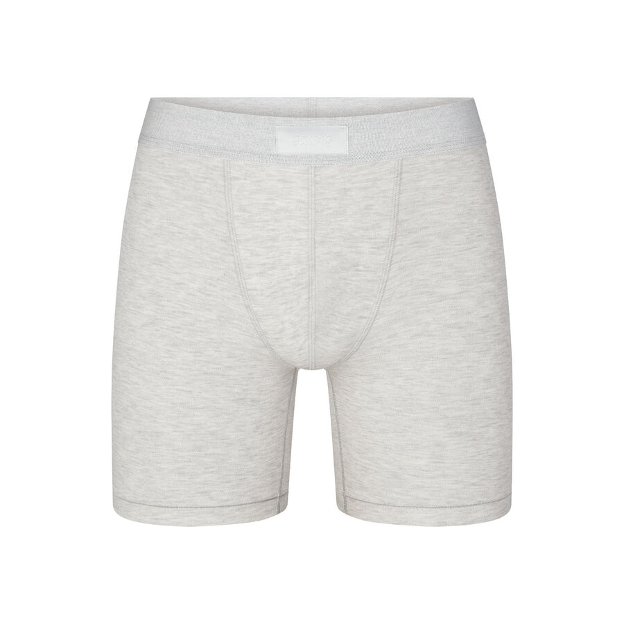 

Мужские 5" боксеры SKIMS Skims Cotton, цвет Light Heather Grey