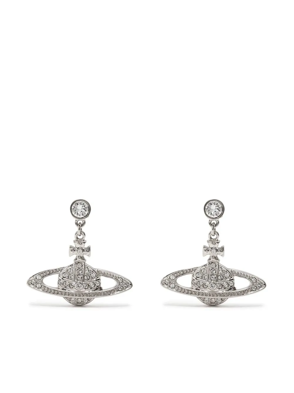 

Серьги с декором Orb Vivienne Westwood, серебяный