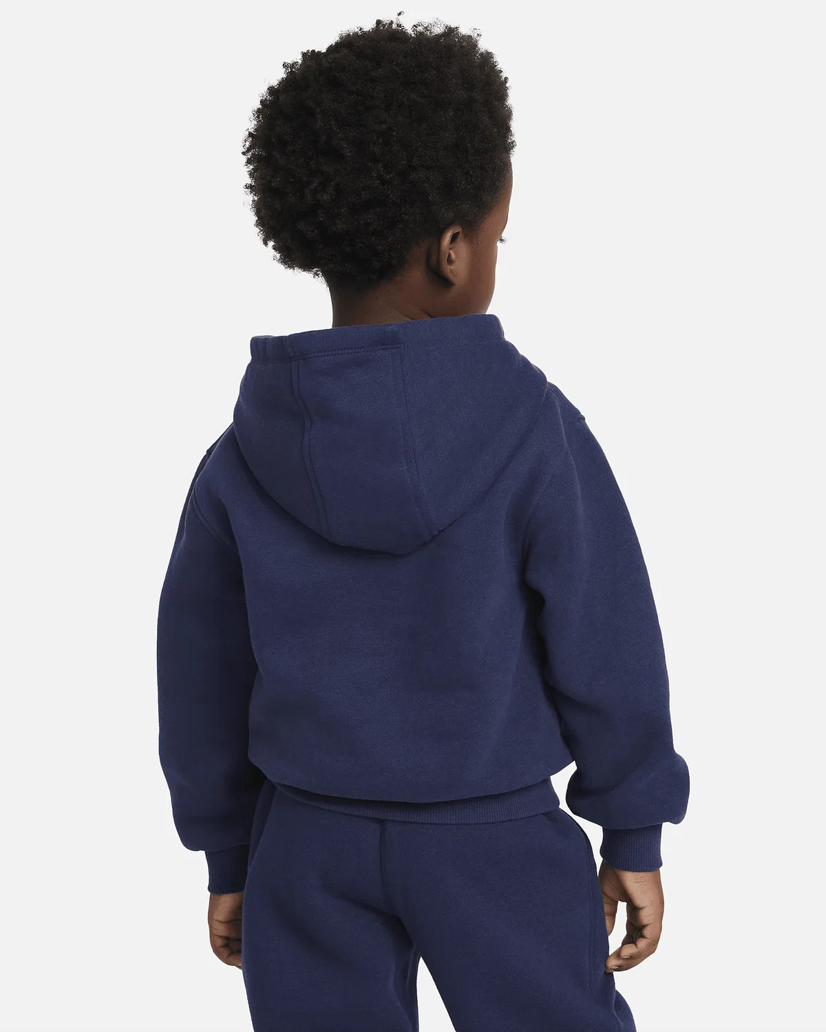 Детская толстовка-худи Nike Sportswear Club Fleece, Midnight Navy — фото 2