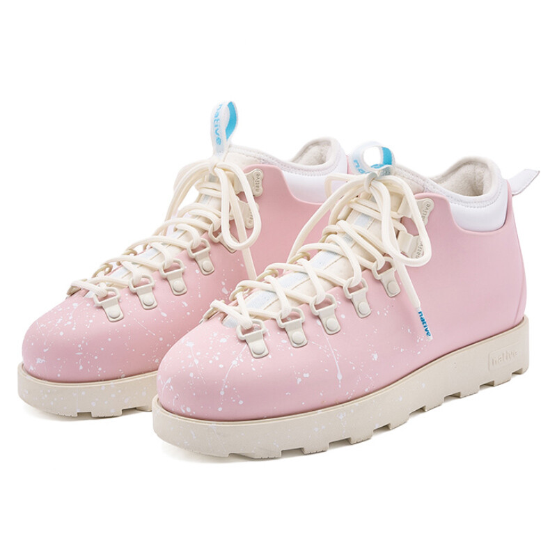 Ботинки женские Martin Boot Native Shoes Fitzsimmons водонепроницаемые, розовый — фото 2