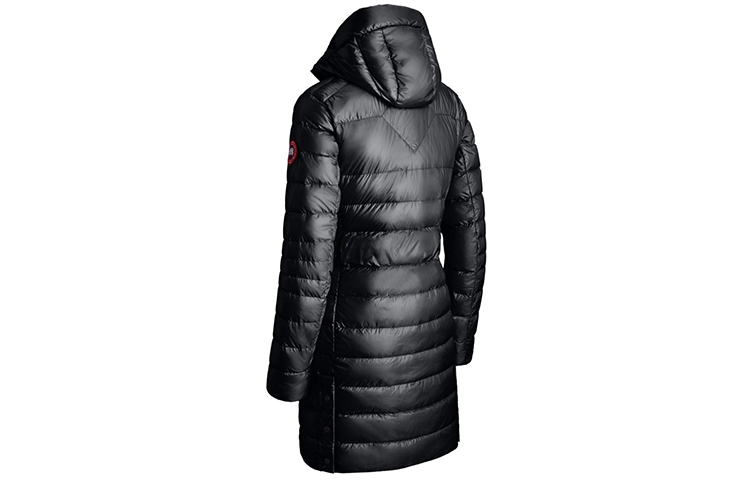Куртка пуховая FW21 Зимняя Женская Черная Canada Goose — фото 3