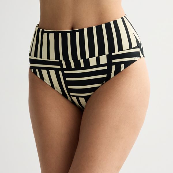 

Женские минимизирующие бедра бикини с ультра-резинкой S3 Swim, цвет chic crossing