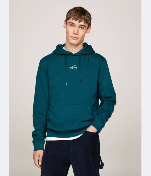 

Толстовка мужская Tommy Jeans с надписью, синий