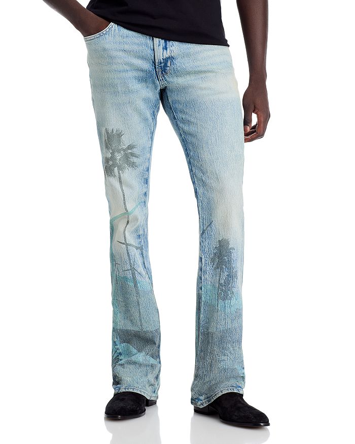 

Джинсы Walker Kick Flare Bootcut в цвете Spring Break Blue Hudson, синий