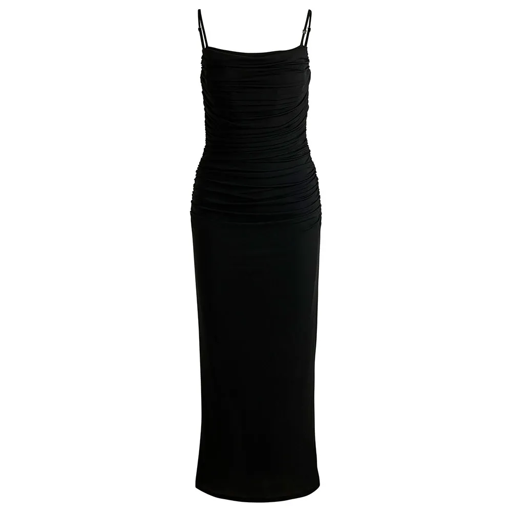 

Платье HUGO Noffiano 01 sleeveless midi, черный