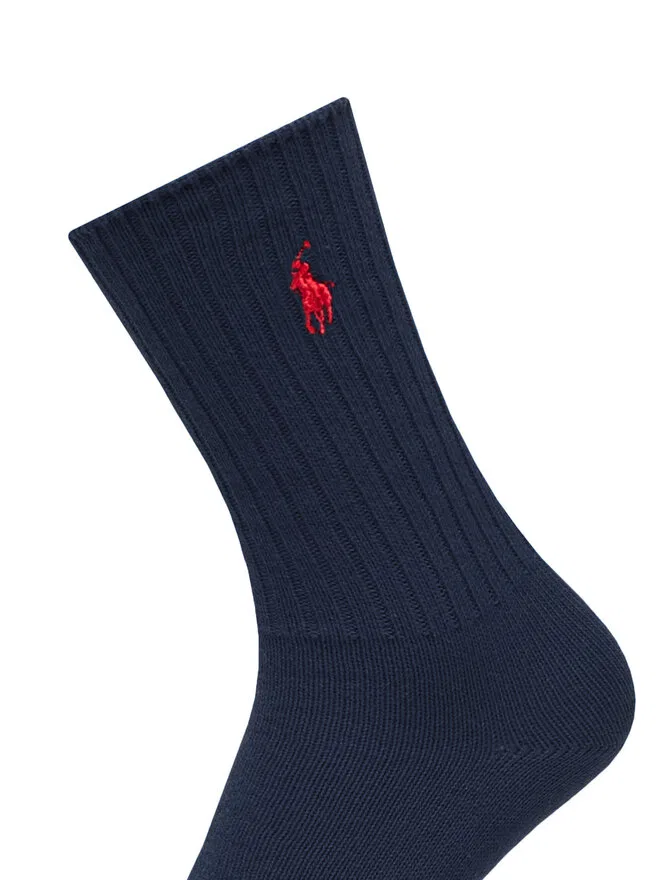 Длинные носки 455846847004 Темно-синие Polo Ralph Lauren — фото 3