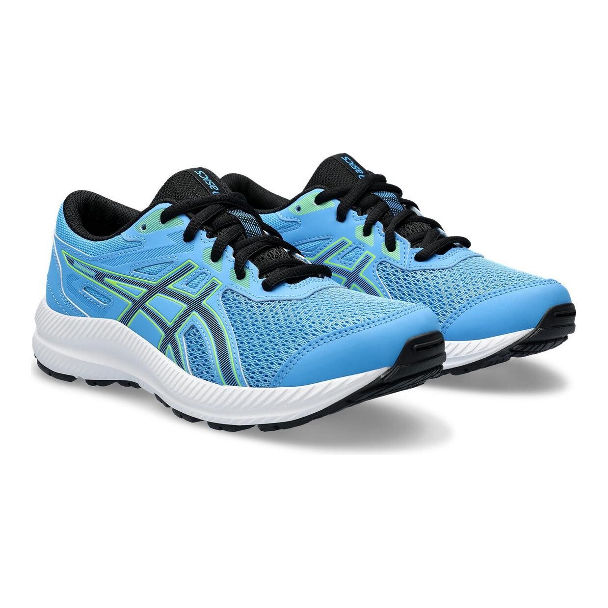 Кроссовки Gel-Contend 8 Kids, низкие, синие Asics, синий — фото 3