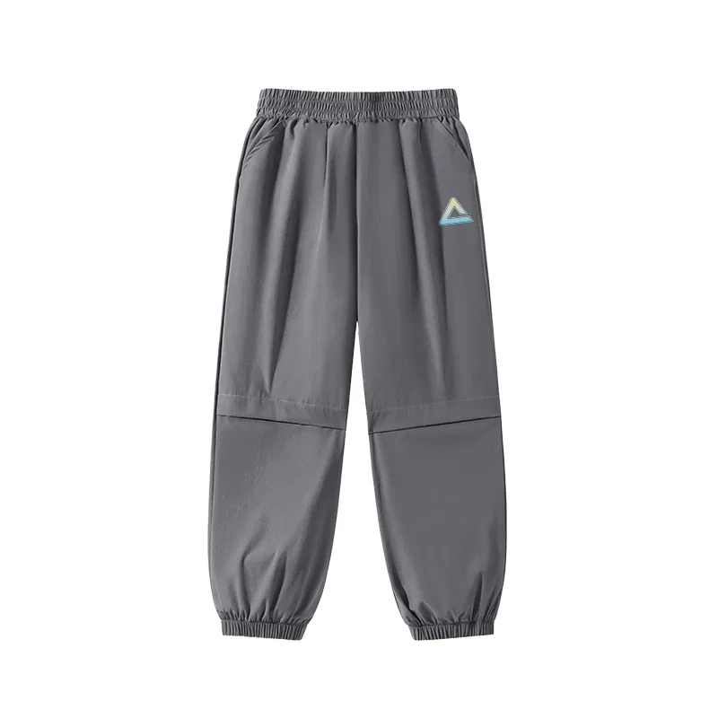 Детские быстросохнущие штаны PEAK Iron Gray/PK Gradient K