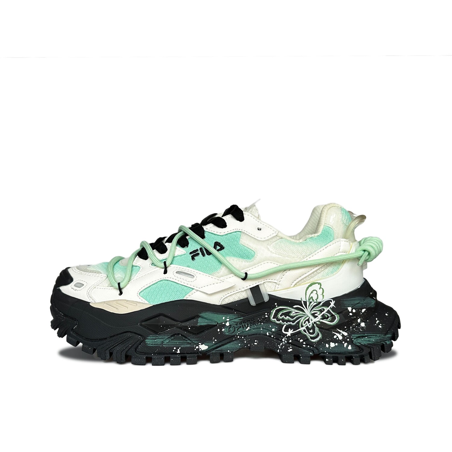 

Кроссовки FILA FUSION Bianco Lifestyle Shoes Women's Low-top White/cyan/black, голубой, Синий, Кроссовки FILA FUSION Bianco Lifestyle Shoes Women's Low-top White/cyan/black, голубой