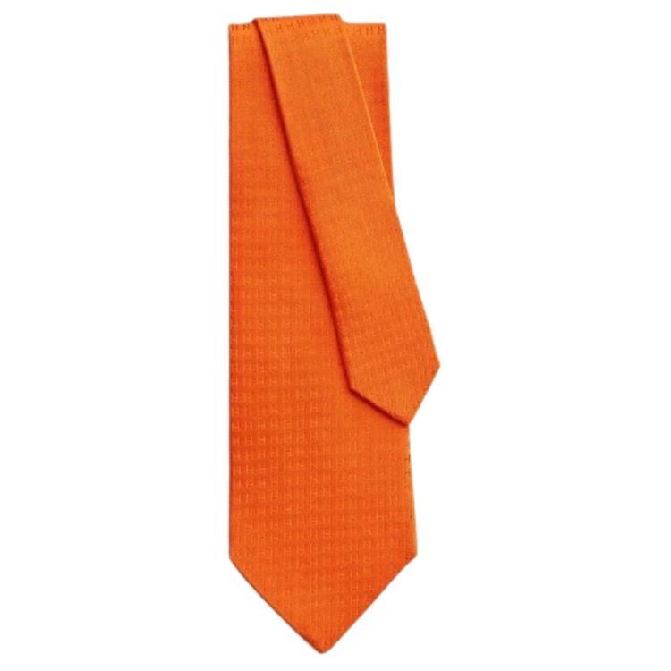 

HERMES Мужской галстук, Orange