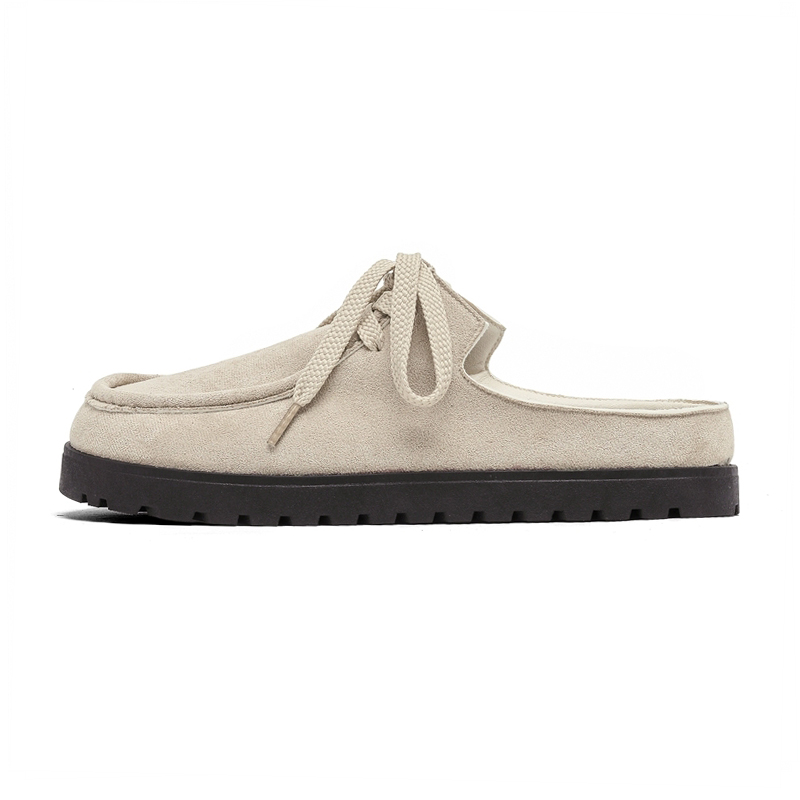 

Стойкие к запаху устойчивые к истиранию нескользящие закрытые тапочки Men's OUBT, серый