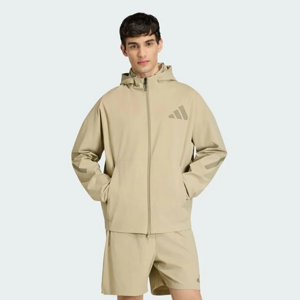 Спортивная куртка ZNE из тканого материала Adidas, brown