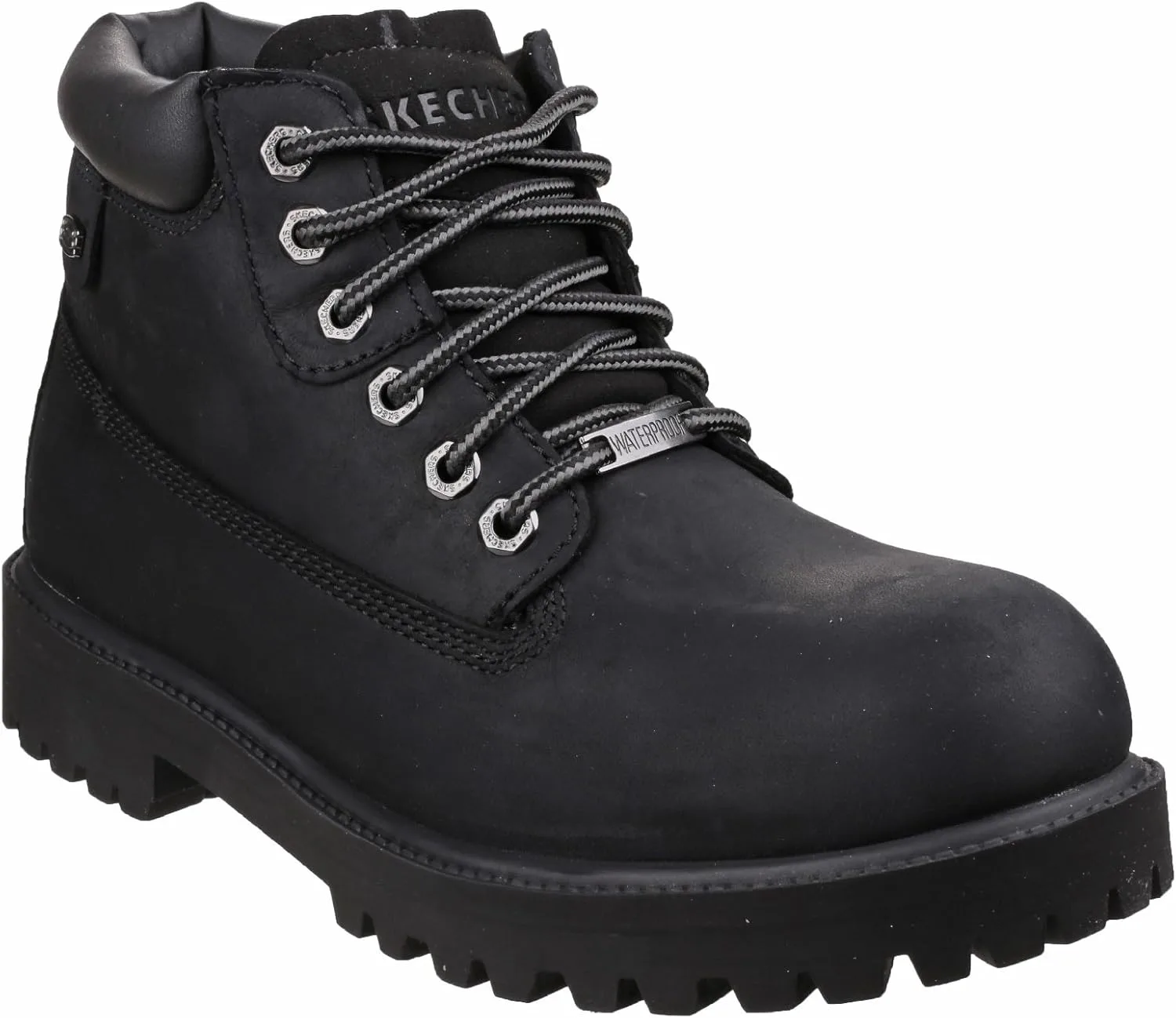 Вердикт по ботинкам Skechers Sergeants, черный — фото 4