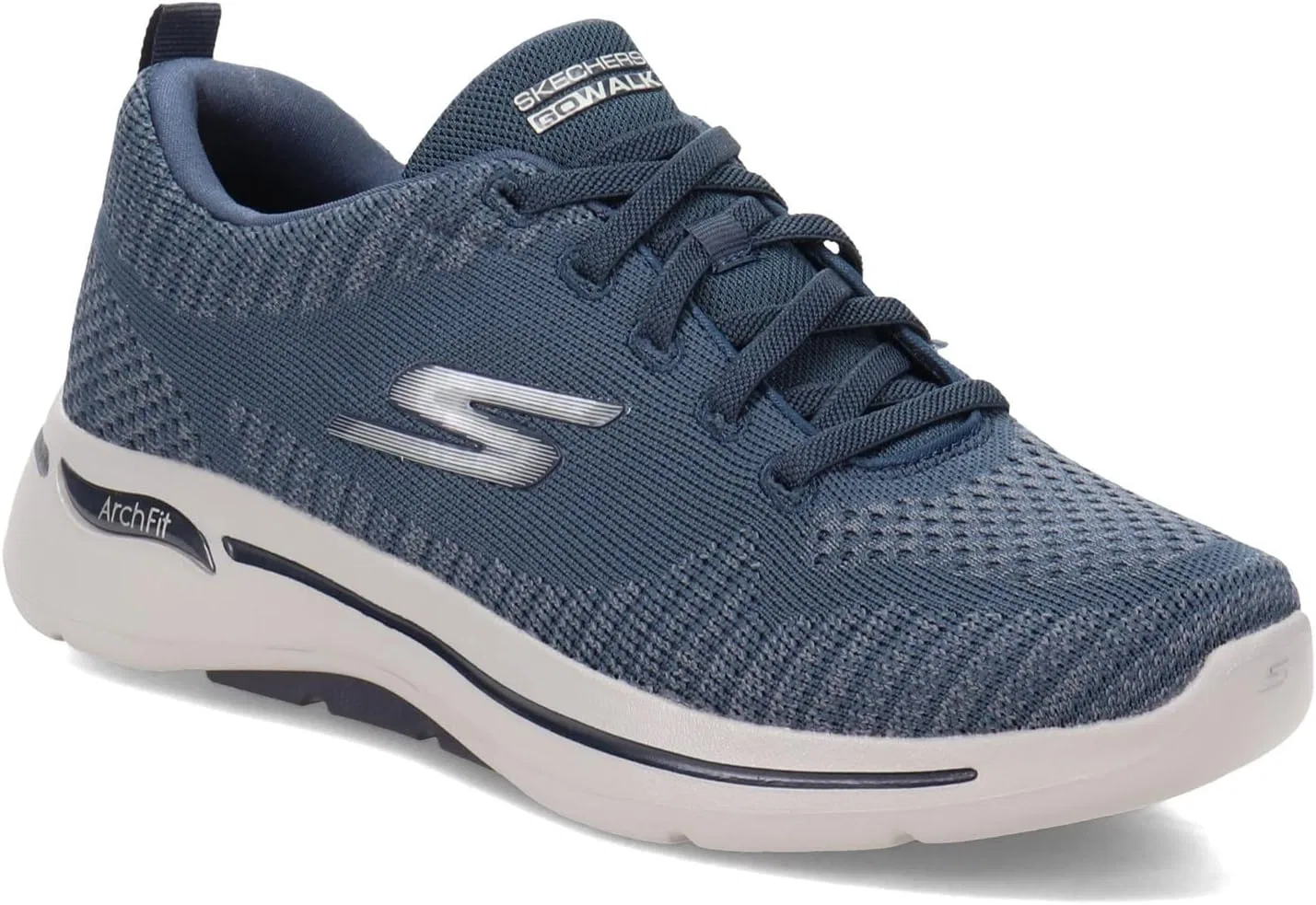 Skechers Herren Gowalk Arch Fit - Athletischer Workout-wanderschuh mit Luftgekühltem Schaumstoff-кроссовкиКроссовки, Navy 2 — фото 2