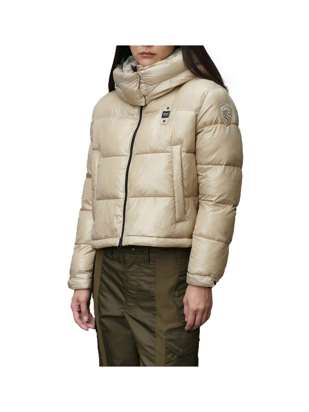 

Бежевая женская куртка Blauer