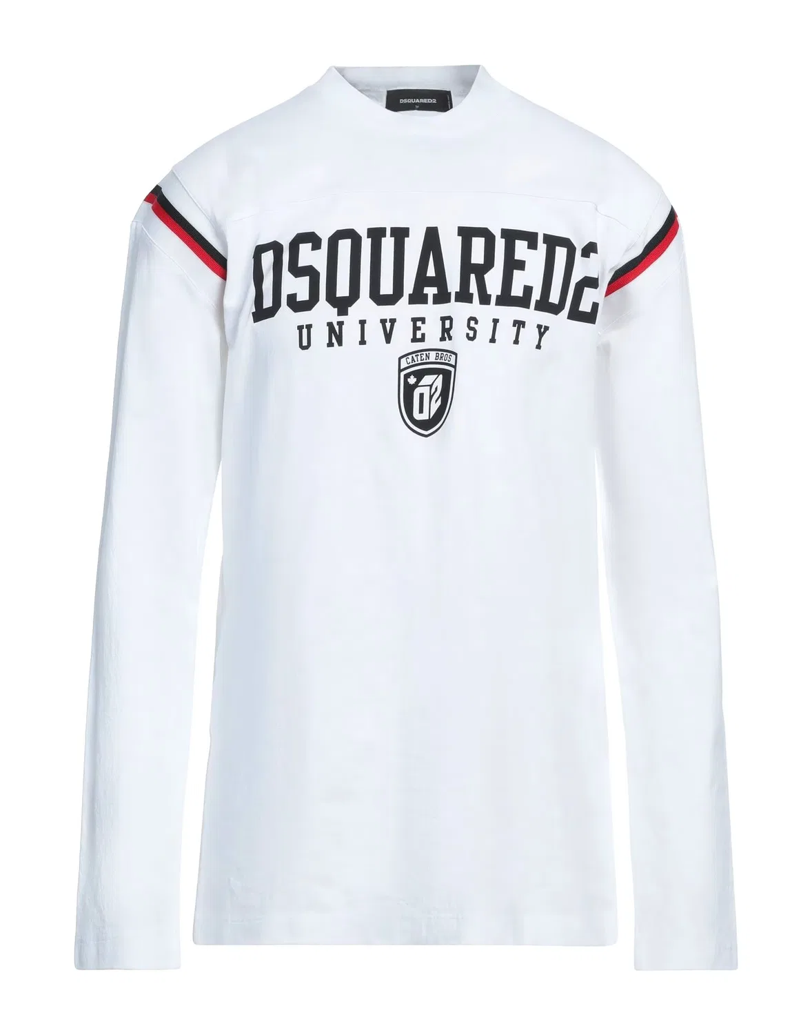 Футболка с логотипом DSQUARED2 белая