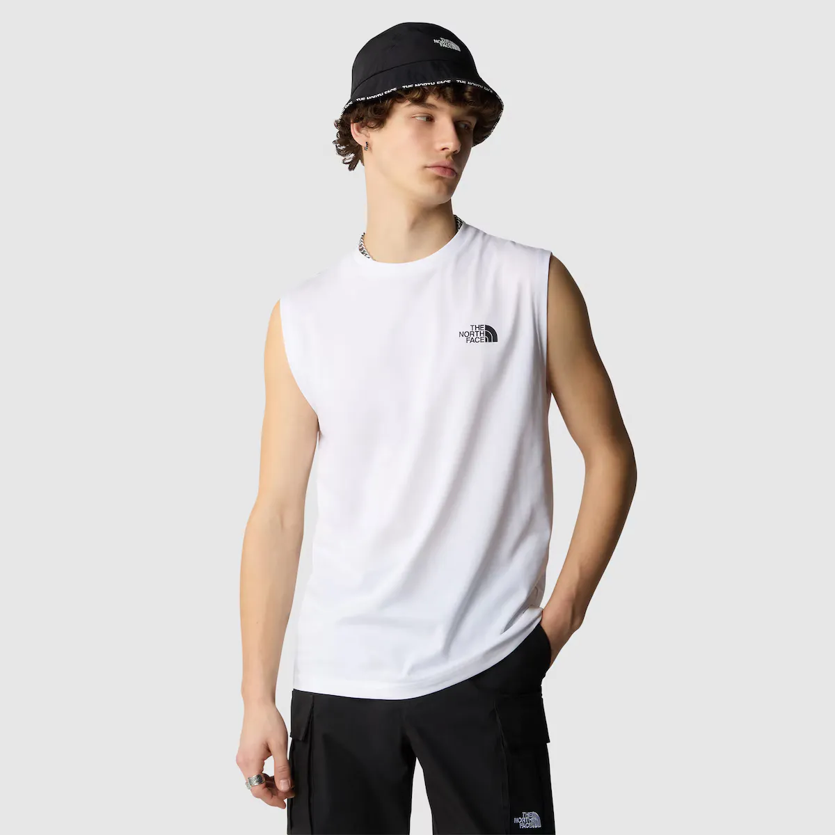 

Мужская футболка Simple Dome The North Face, белый