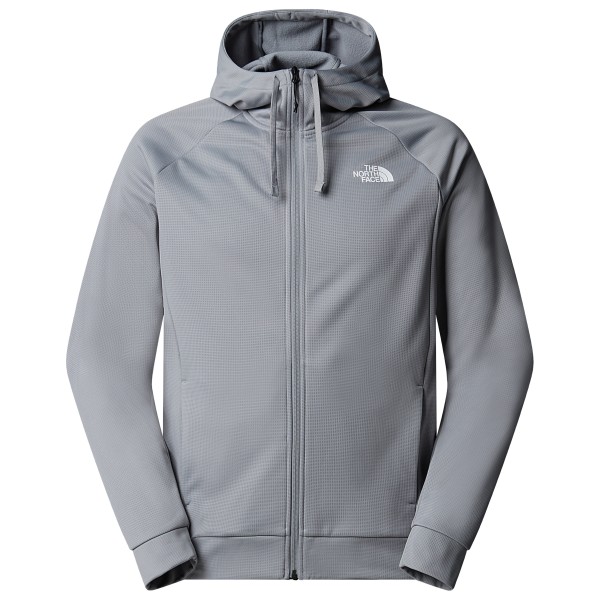 

Куртка Reaxion 2.0 с капюшоном и застежкой-молнией - флисовая куртка The North Face, серый