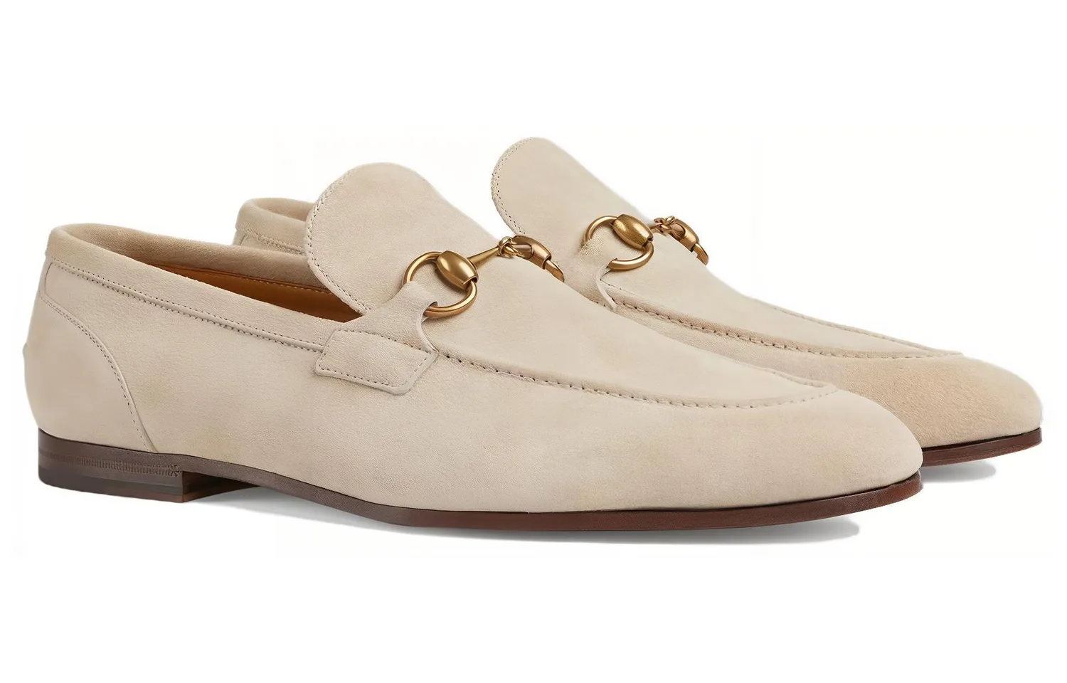 Лофер Jordaan 'Oatmeal' GUCCI, Light Umber — фото 3