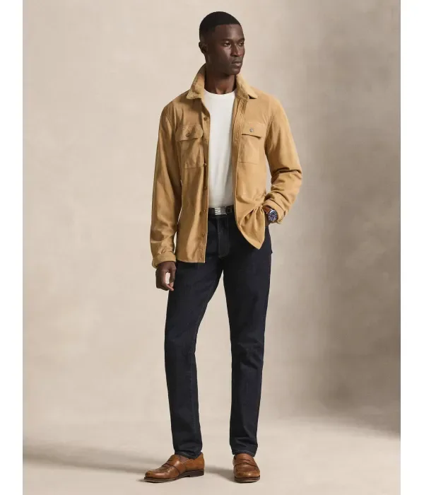 Футболка custom slim fit Polo Ralph Lauren, кремовый — фото 2
