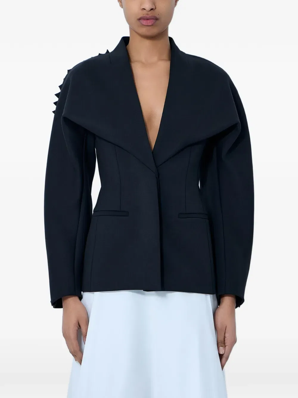 Жакет шаль Jacquemus, черный