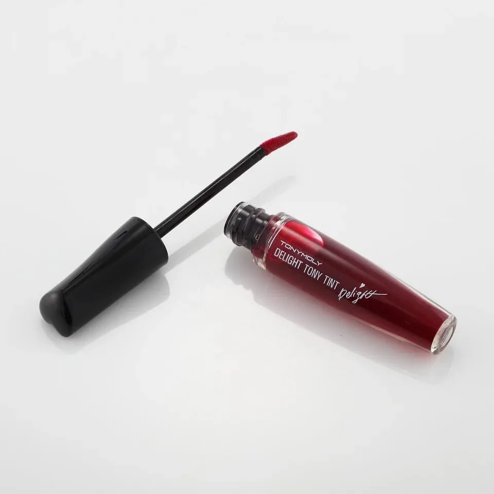 TONYMOLY Delight Tony Lip Tint, корейская косметическая стойкая помада для губ, высокопигментированная, увлажняющая и питательная формула. 3 шт. (1 шт.), Assorted — фото 2