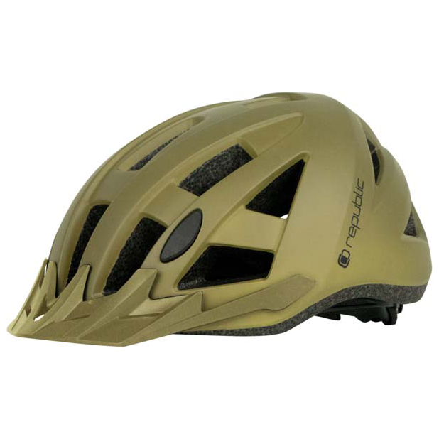 

Велосипедный шлем Republic Bike Helmet R400 MTB, оливковый, Серый, Велосипедный шлем Republic Bike Helmet R400 MTB, оливковый