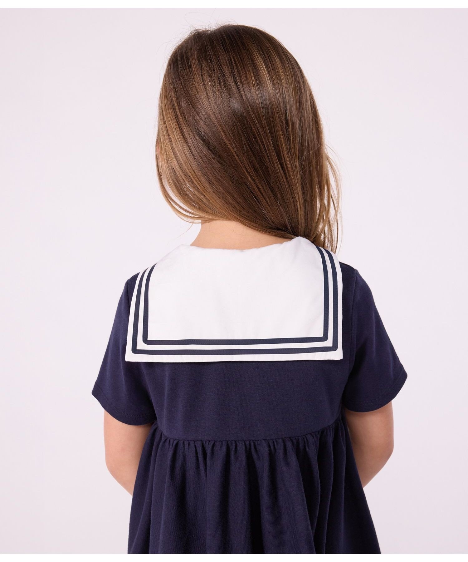Платье один кусочек Petit Bateau, Navy — фото 3