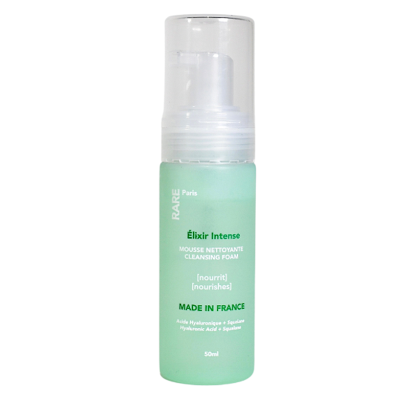 

Очищающая пенка для лица élixir intense nourishing cleansing foam Rare Paris, 50 мл