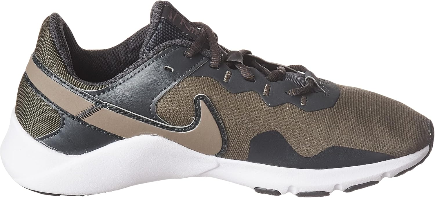 Кроссовки Nike Kids, серый/хаки/оливковый — фото 4