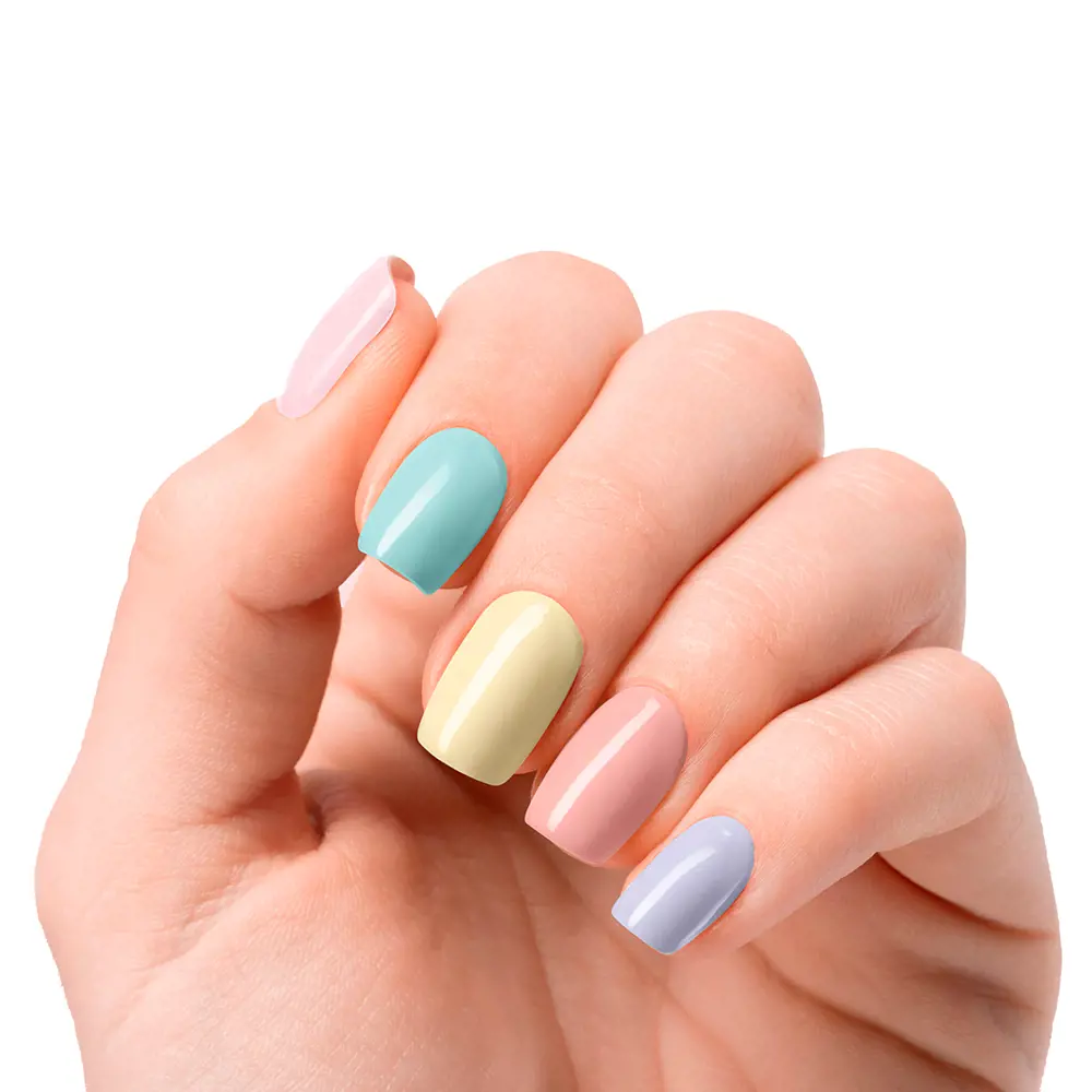 Лак для ногтей Láminas de uñas de gel bridge premium luxe #bridge Nooves, 20 шт. — фото 3