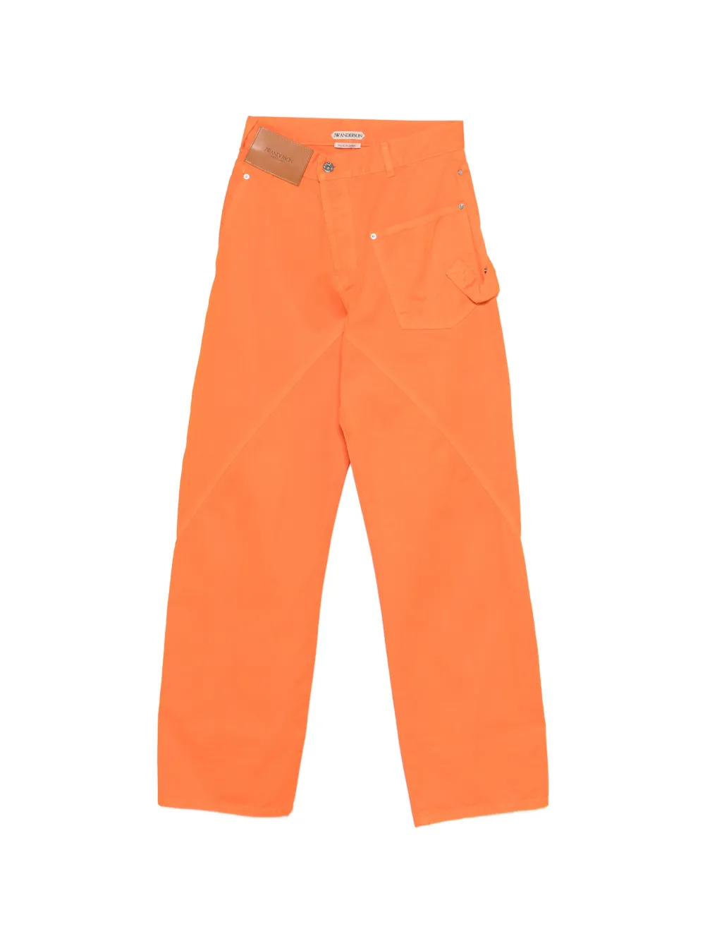 

Джинсы с накладными карманами Jw Anderson, оранжевый