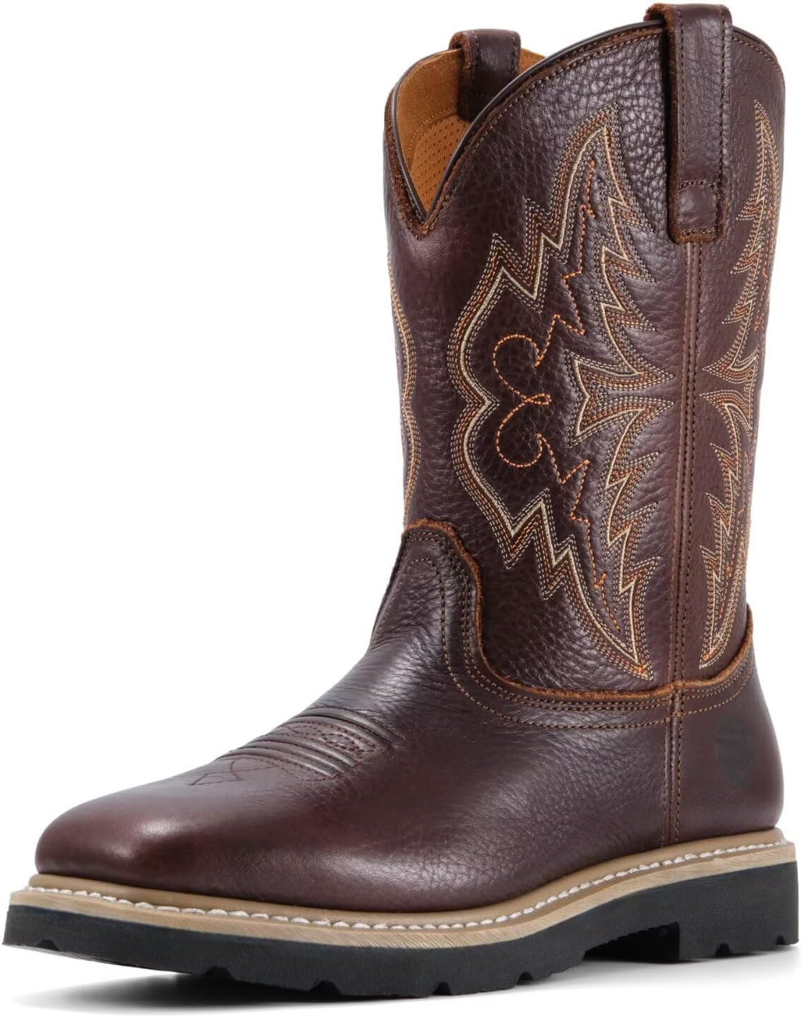 

Мужские вестерн-сапоги с мягким носком Sureway, коричневый/стальной/темно-коричневый