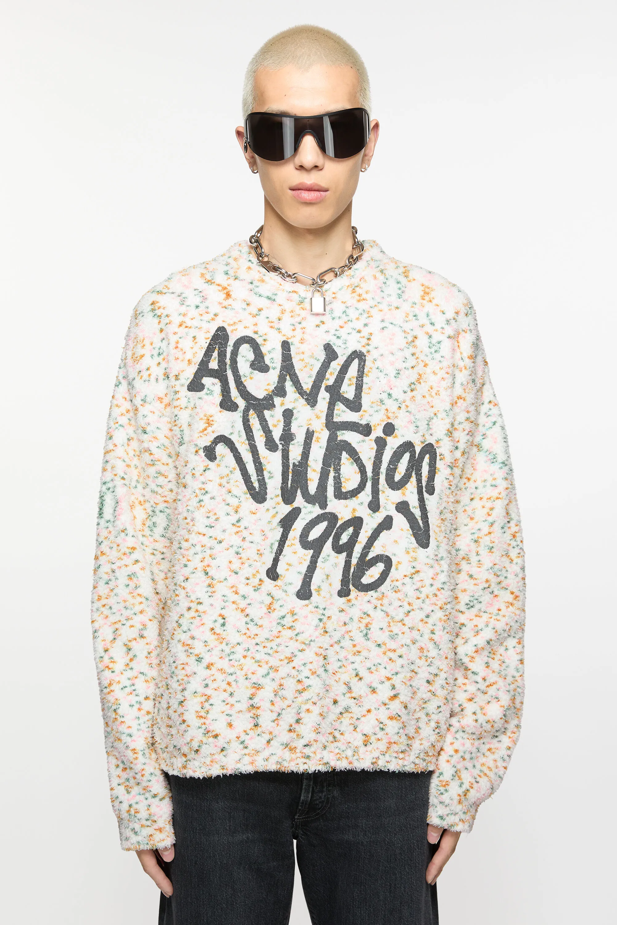 

Логотип с принтом в виде джемпера Acne Studios, мультиколор