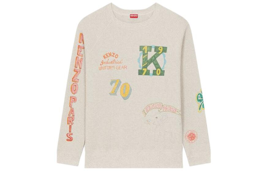 

Толстовка мужская светло-серая Kenzo, серый