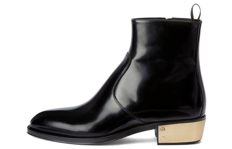 

Giuseppe Zanotti Лакированные кожаные ботинки Ludhovic Ii, цвет Black