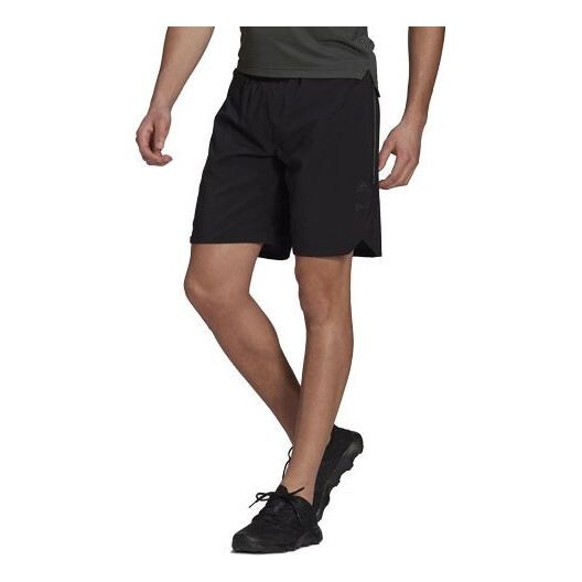 

Шорты m short parley sports shorts black Adidas, черный
