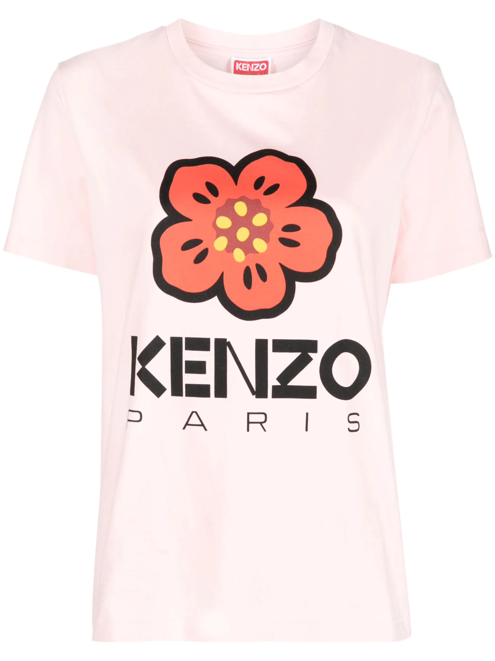 

Футболка Boke Flower Kenzo, розовый