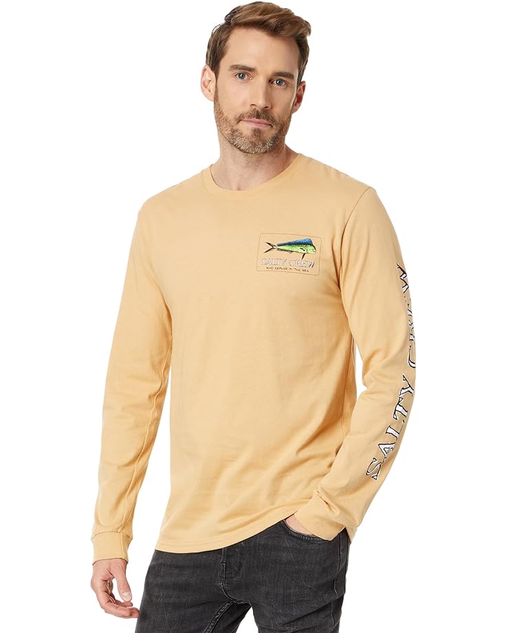 

Футболка с длинным рукавом Salty Crew El Dorado Long Sleeve Tee, кэмел