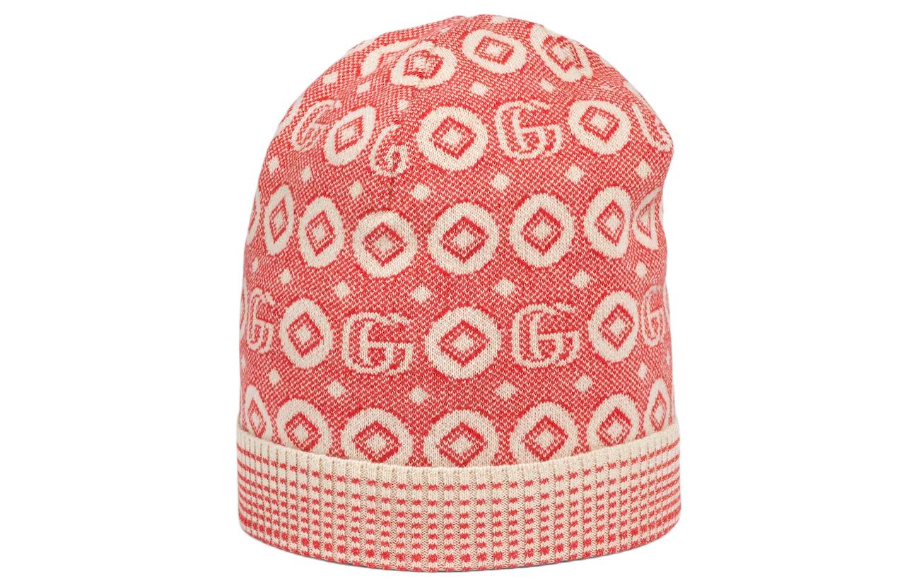 

GUCCI Хлопковая жаккардовая шапка для детей розовая, Pink