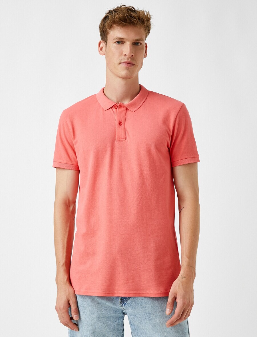 

Рубашка поло Koton Shirt, цвет coral