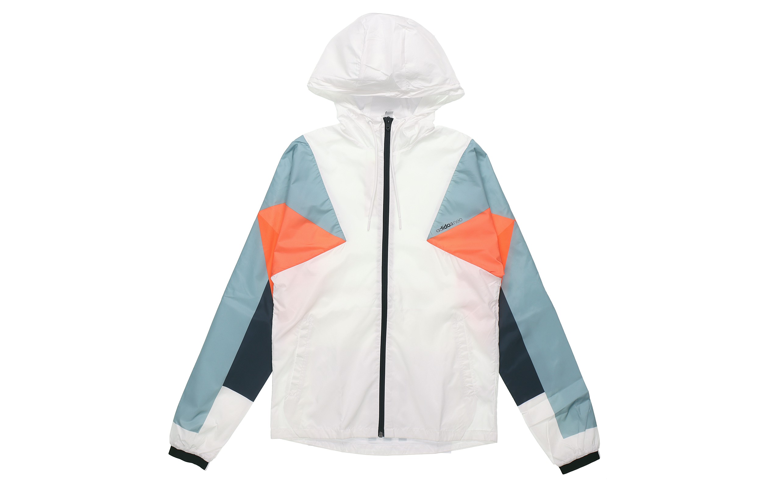 

Adidas Neo Куртка мужская белая с чернильным принтом, White/Legend Ink